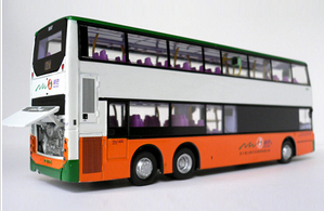 两层公交车模型