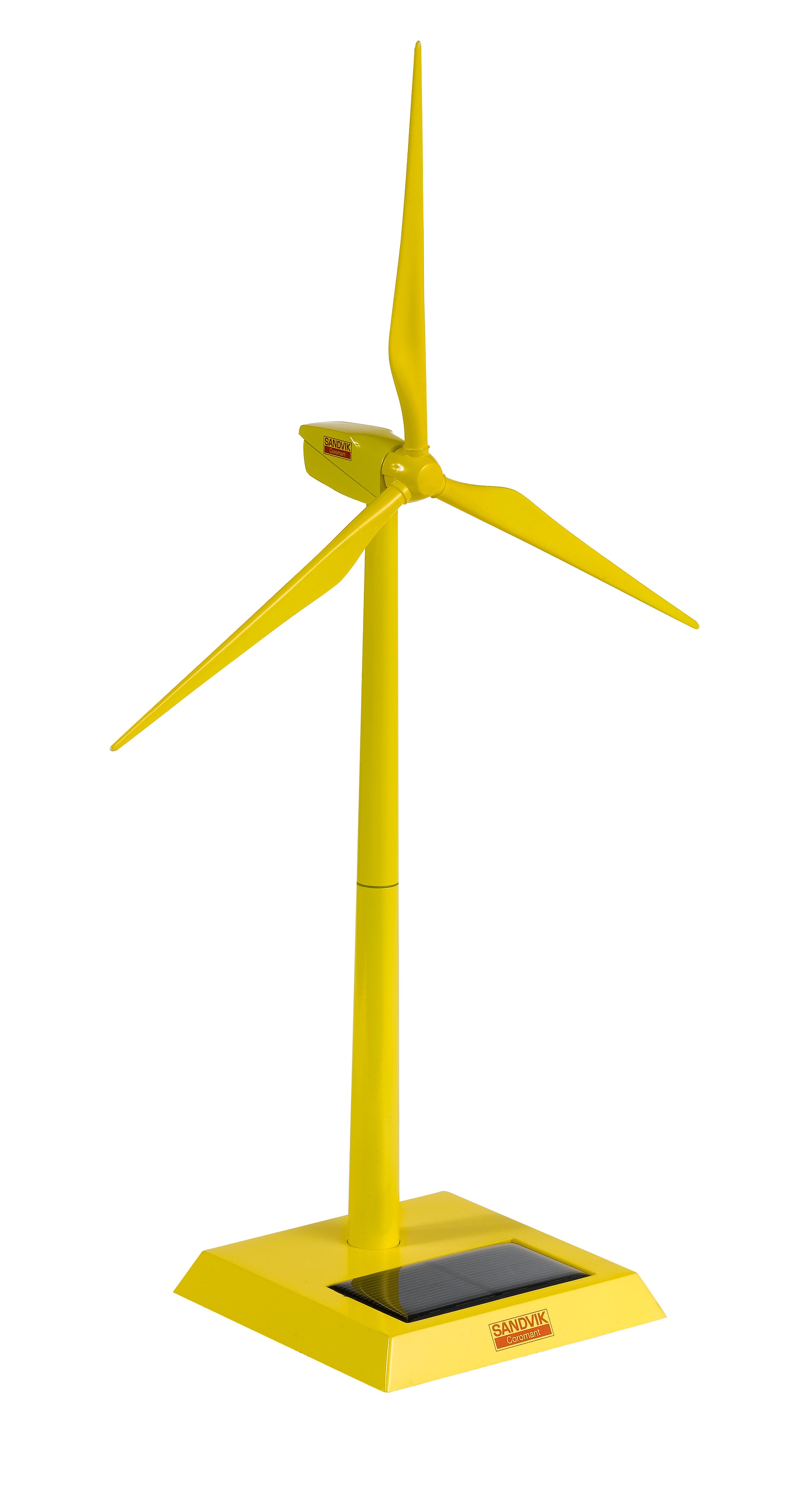 太阳能风车礼品模型