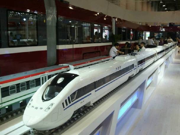 北车和谐号模型3